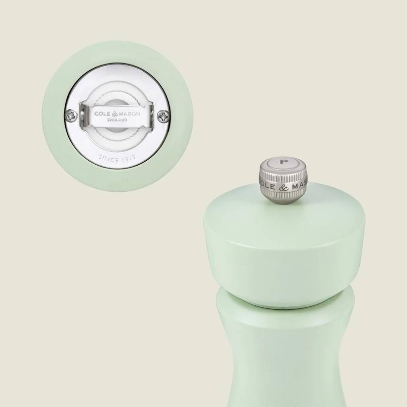 Cole & Mason Kenton Sage Green Salt or Pepper Mill 6"