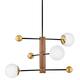 Option Bright Brass / Walnut