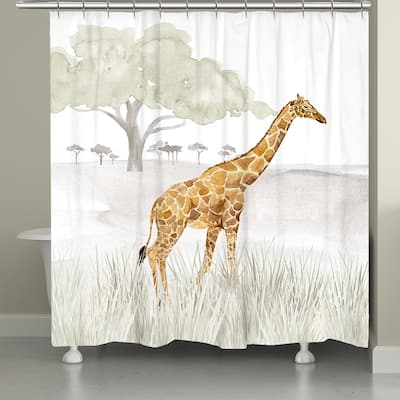 Giraffe Shower Curtain