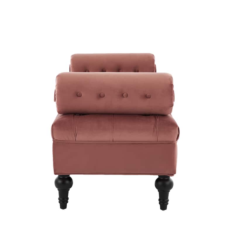 Christopher Knight Home - Anne Bedroom End-of-Bed Bench with 2 Pillows and Velvet Upholstery