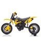 preview thumbnail 48 of 58, 12V Kids Ride-On Electric Motorcycle - Twist Grip Throttle, Training Wheels, Dirt Bike Design