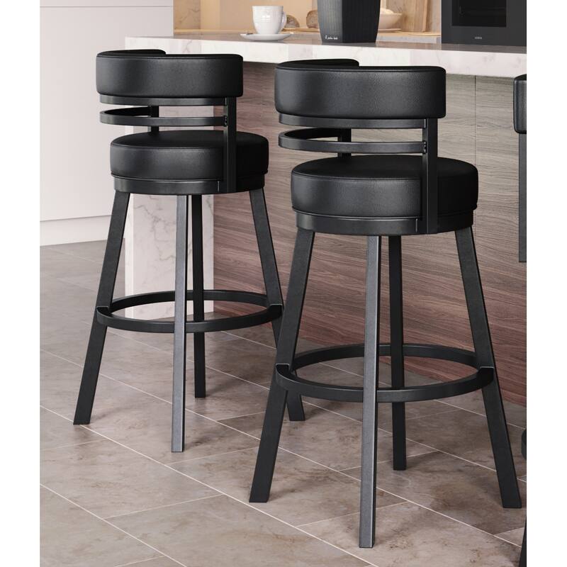 Tempo Furniture Ambridge Swivel 26" Counterstool/30" Barstool by Furnish Theory