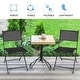 preview thumbnail 5 of 10, Costway Set of 4 Outdoor Patio Folding Chairs Camping Deck Garden Pool