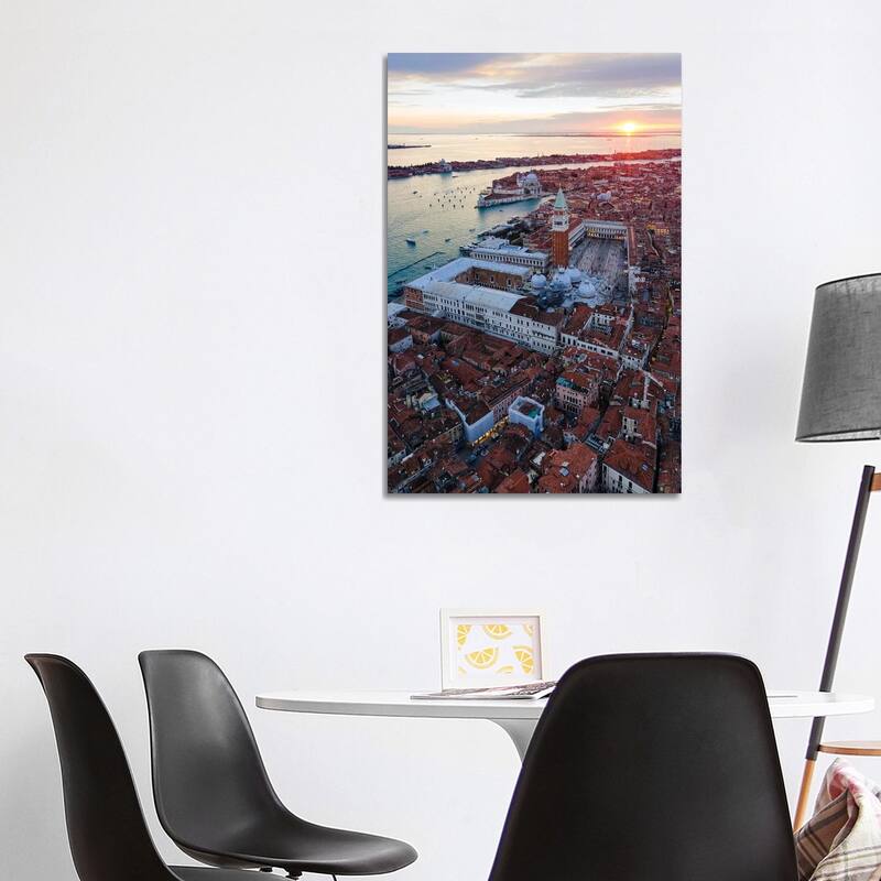 iCanvas "Sunset In Venice, Italy I" by Matteo Colombo Canvas Print - 40x26x1.5