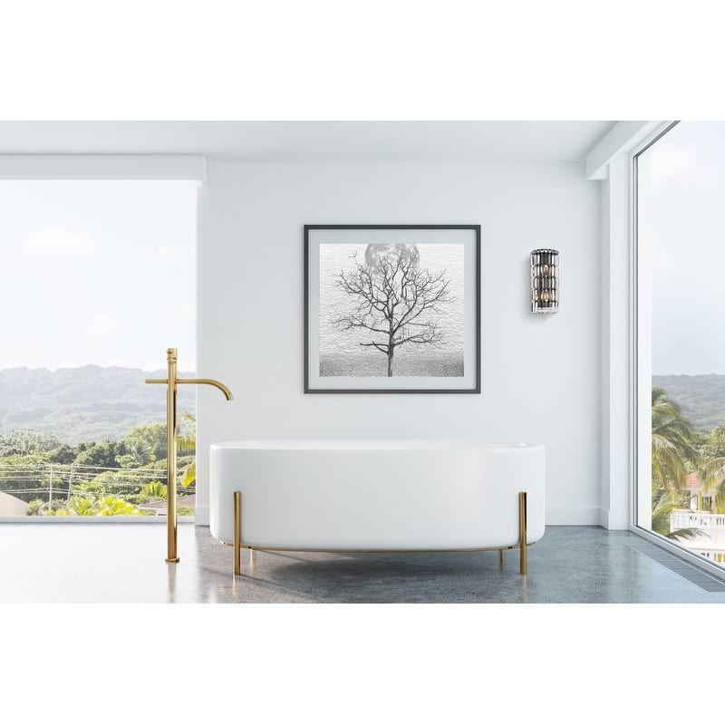 Somette Lausanne 2-light Royal Cut Crystal