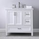 preview thumbnail 48 of 116, Altair Isla Single Bathroom Vanity Set and Aosta White Countertop without Mirror