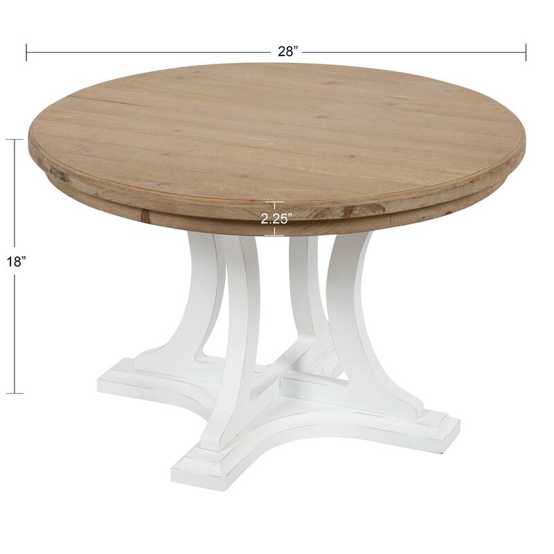 Kate and Laurel Linsley Wood Coffee Table