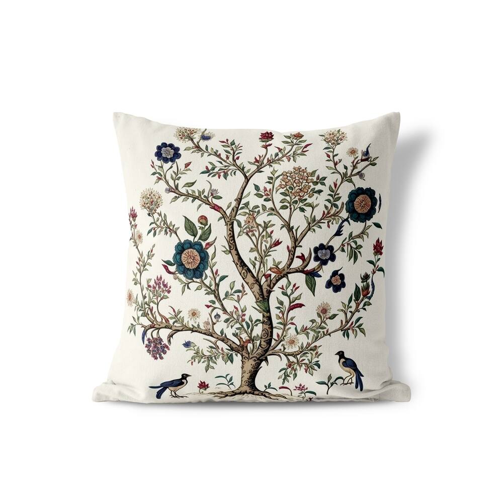 Amrita Sen Evergreen Elegance Indoor Outdoor Pillow with Zip