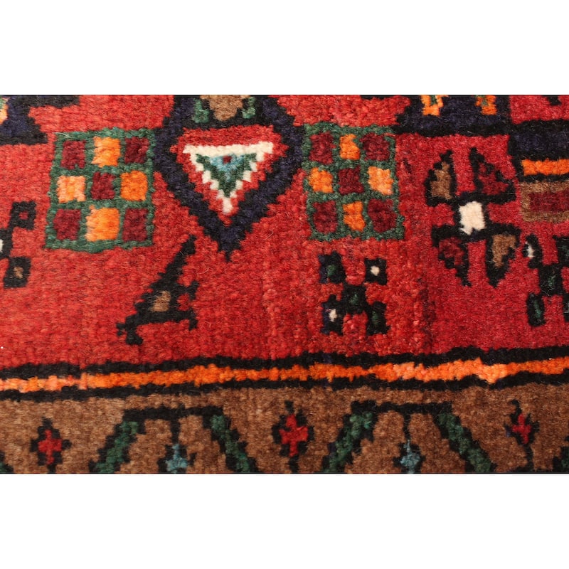 ECARPETGALLERY Hand-knotted Anadol Red Wool Rug - 4'3 x 6'8