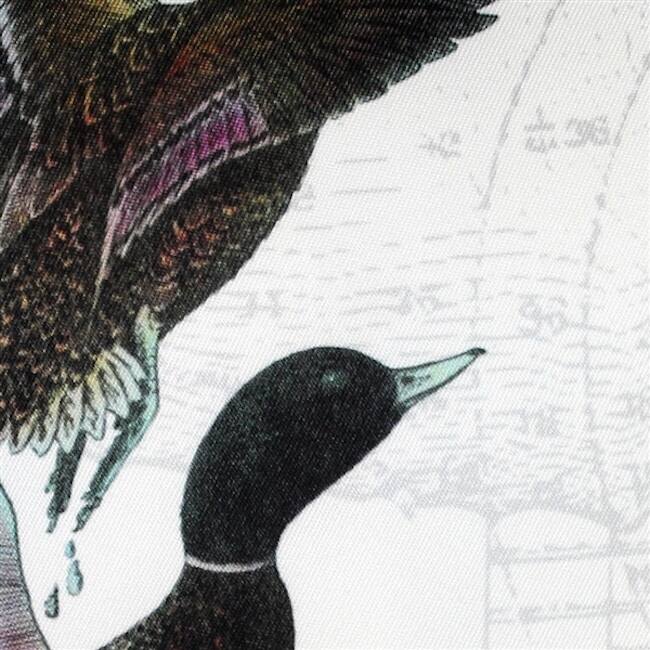 Mallard Bird 18x18 Throw Pillow with Polyfill Insert