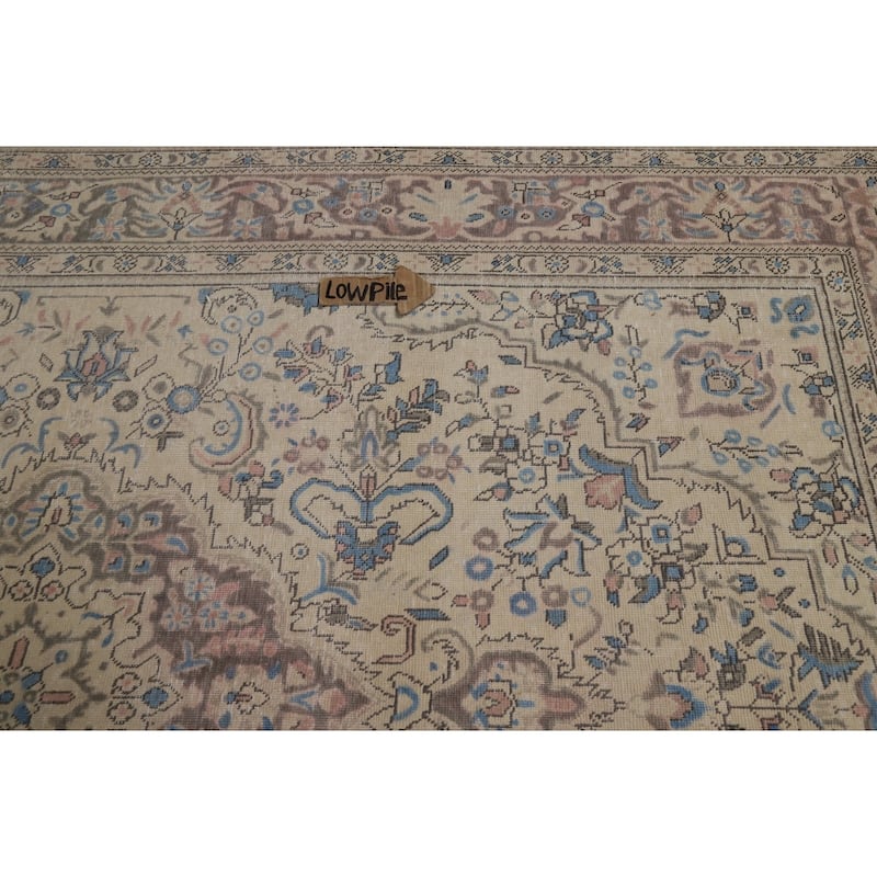 Tabriz Persian Area Rug Hand-Knotted Oriental Wool Carpet - 6'8"x 9'7"