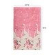 preview thumbnail 7 of 5, Flamingo Pink 5' x 8' Area Rug - 61"W x 95"D x 0.3"H