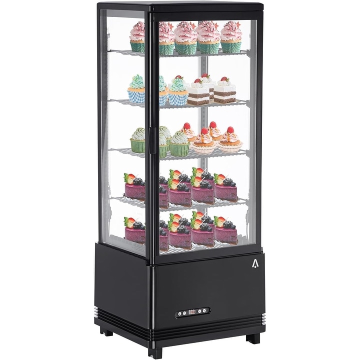 28" Commercial Prep Table Refrigerator 7.4 Cu.Ft with Pans & Cutting Board, Stainless Steel