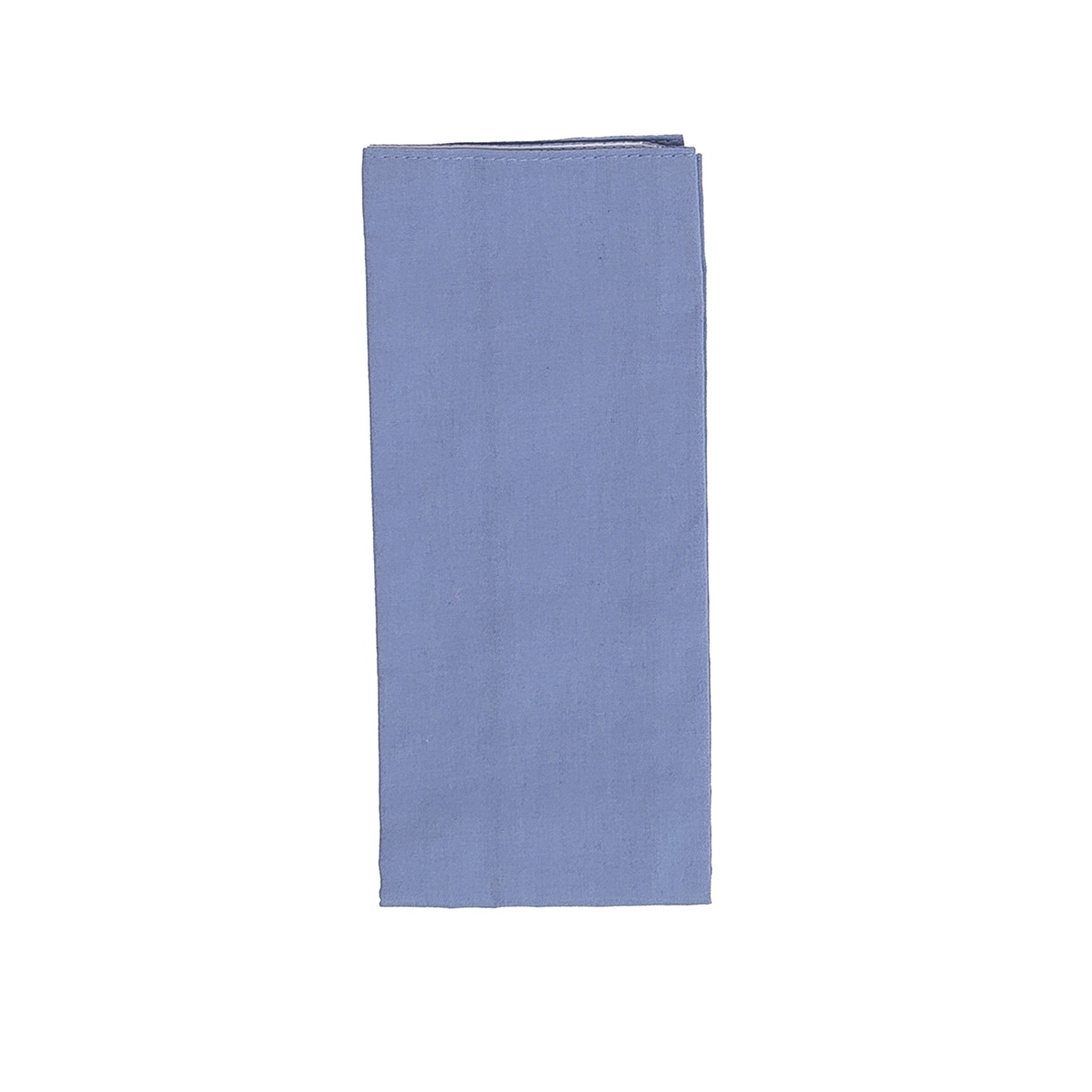 Solid Periwinkle Cotton Reversible Napkin Set of 6 - Set of 6