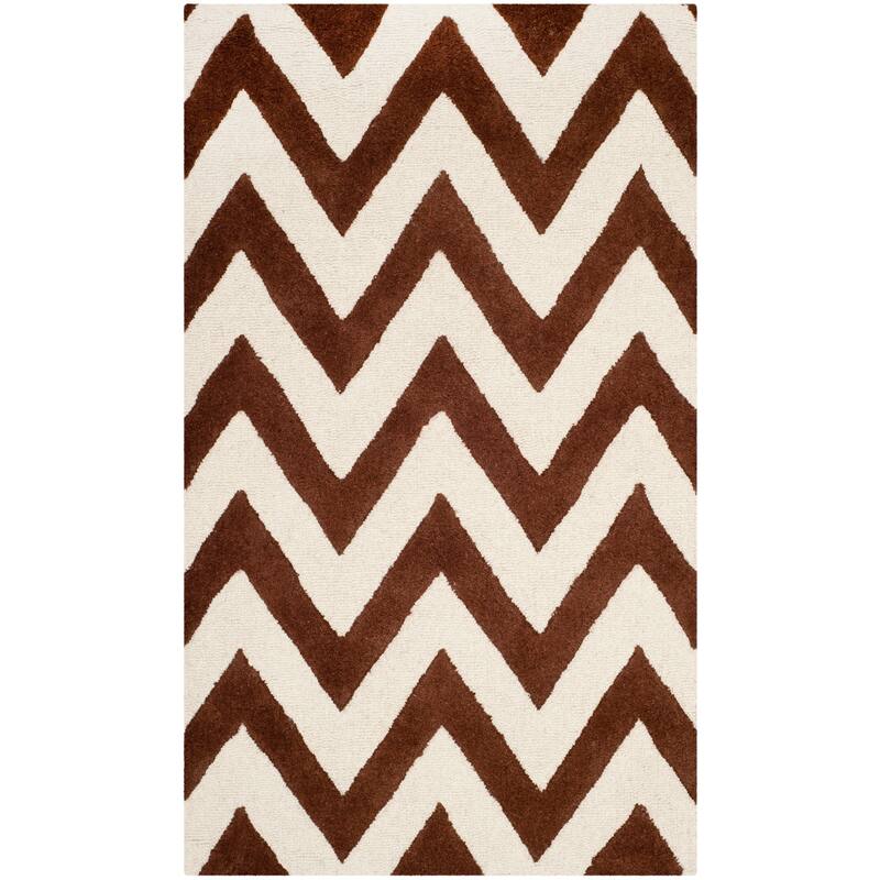 SAFAVIEH Handmade Cambridge Hicran Modern Moroccan Wool Rug
