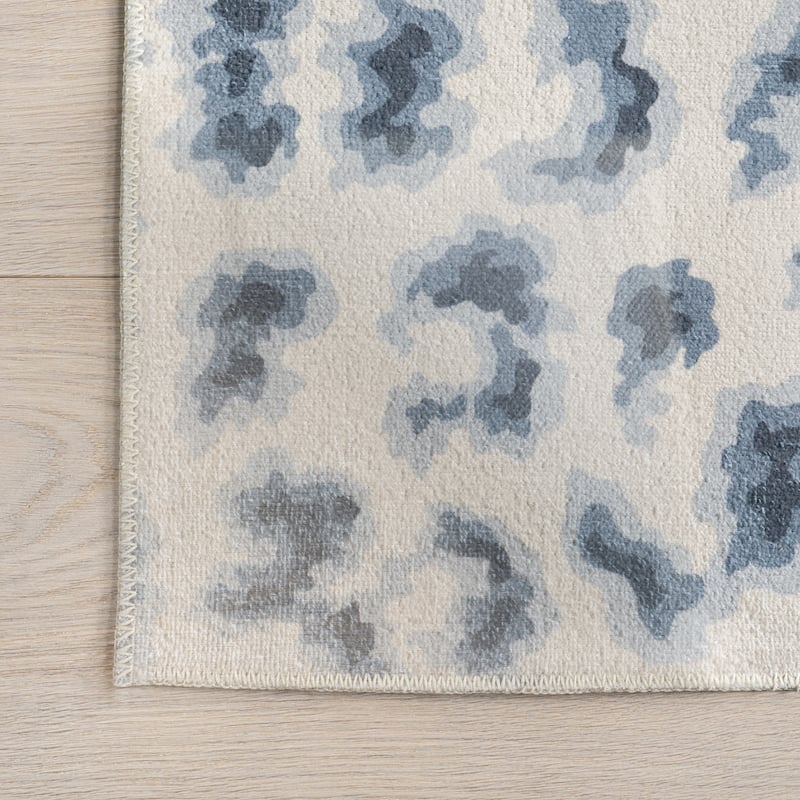 Nuloom Mason SpinClean Machine Washable Contemporary Leopard Print Area Rug