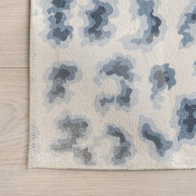 Nuloom Mason SpinClean Machine Washable Contemporary Leopard Print Area Rug
