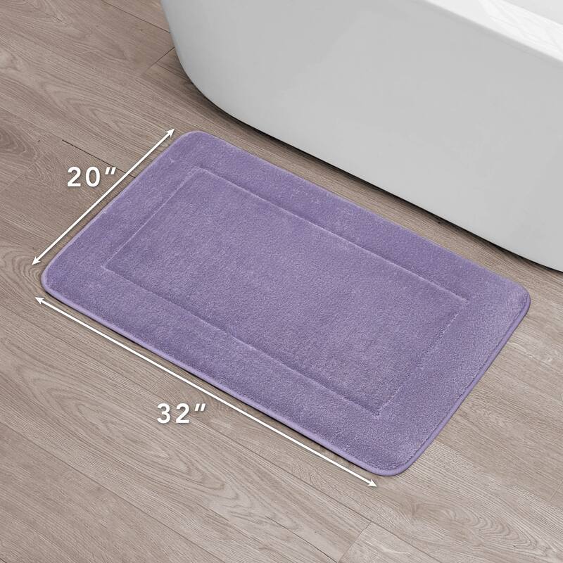 Oliver Brown Terry Memory Foam Bath Mat