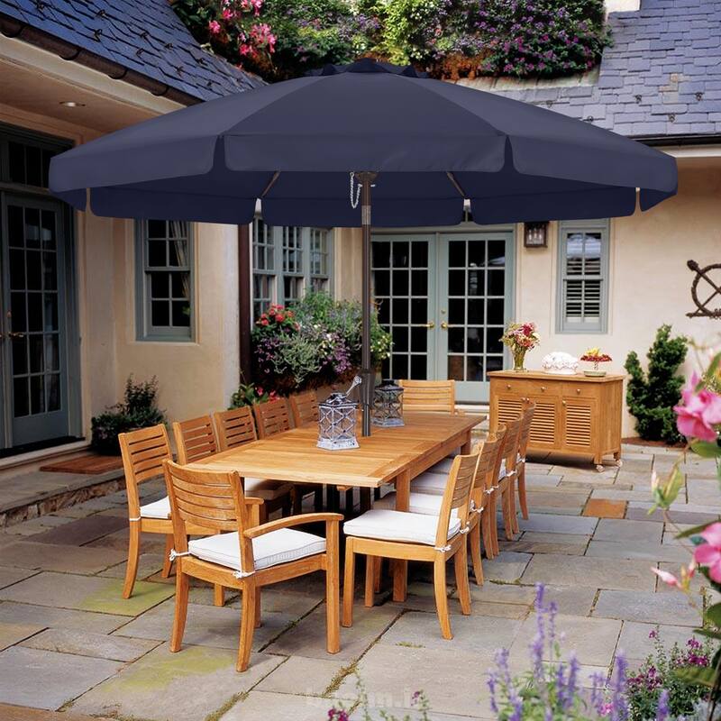 ABCCANOPY 9FT Outdoor Table Market Umbrella Tilt and Crank for Garden
