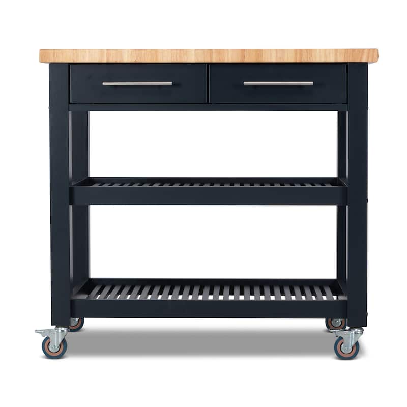 Chris & Chris Pro Chef Work Station Natural All Wood