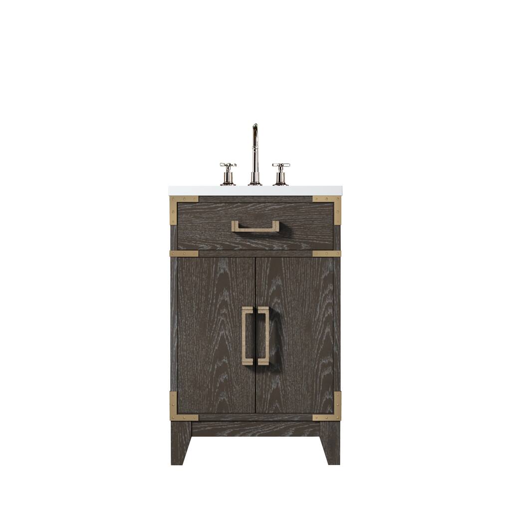 Laurel Bath Vanity with Acrylic Top, Sink and Faucet