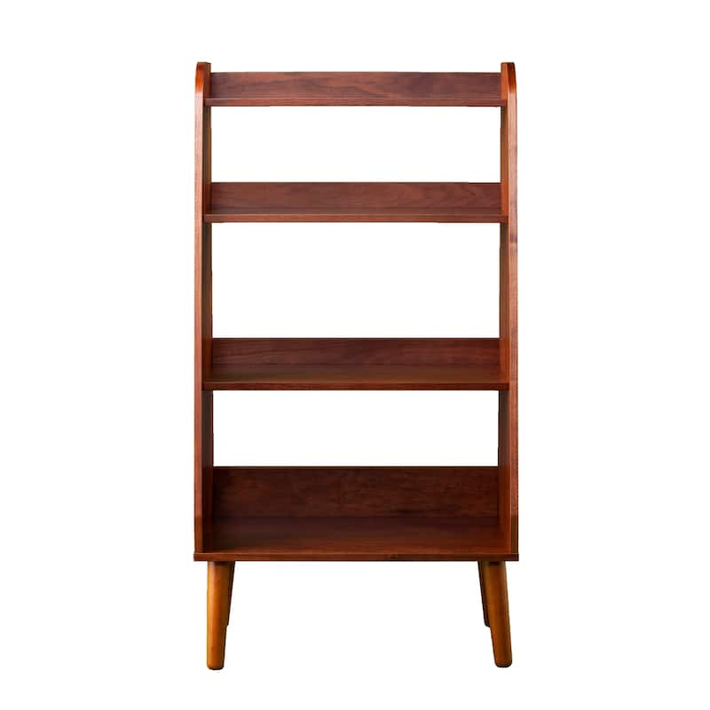 SEI Furniture Barrencroft Mid-century Modern Wood Leaning Ladder Bookcase