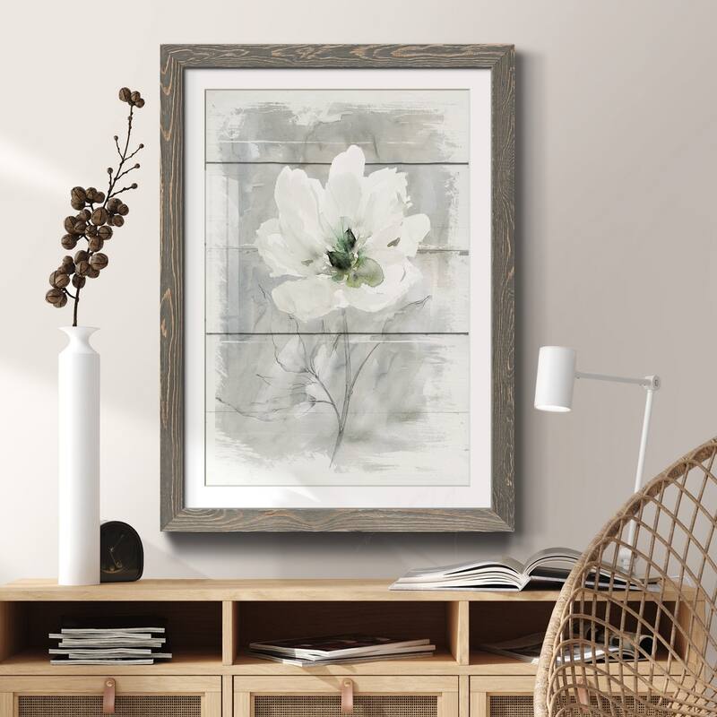 Farmhouse Rose II-Premium Framed Print - Ready to Hang