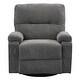 preview thumbnail 10 of 14, 360 degree rotating swing single sofa chair, equipped with soft cushion and backrest, comfortable armchair