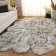 preview thumbnail 31 of 201, SAFAVIEH Handmade Natural Sheepskin Leanca 3.4-inch Thick Rug