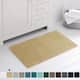 Subrtex Chenille Soft Rugs Super Water Absorbing Shower Mats - 20x32 - Beige