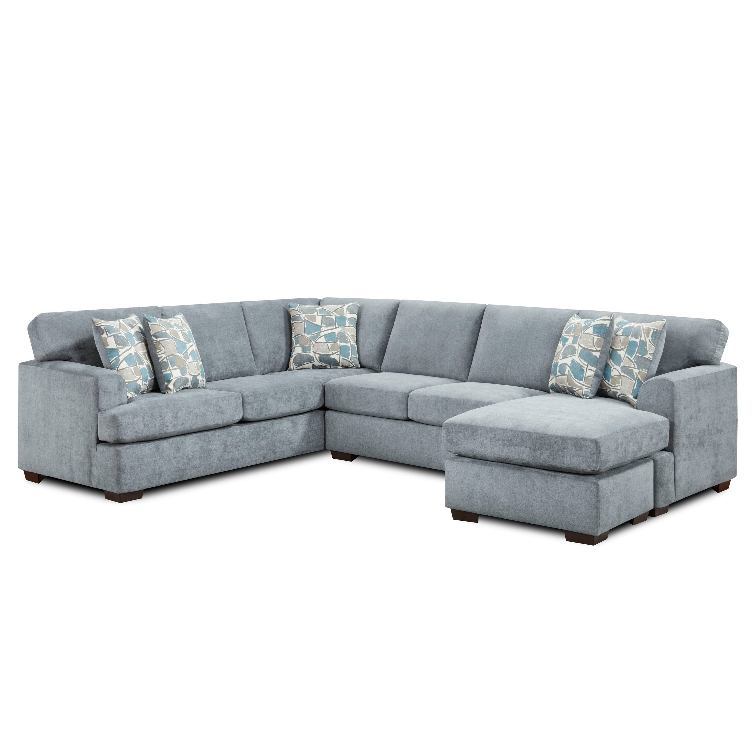Aura Dusk Sectional & Ottoman - Overstock - 33587768