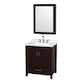 Option Espresso, Chrome Trim, Giotto Quartz Top