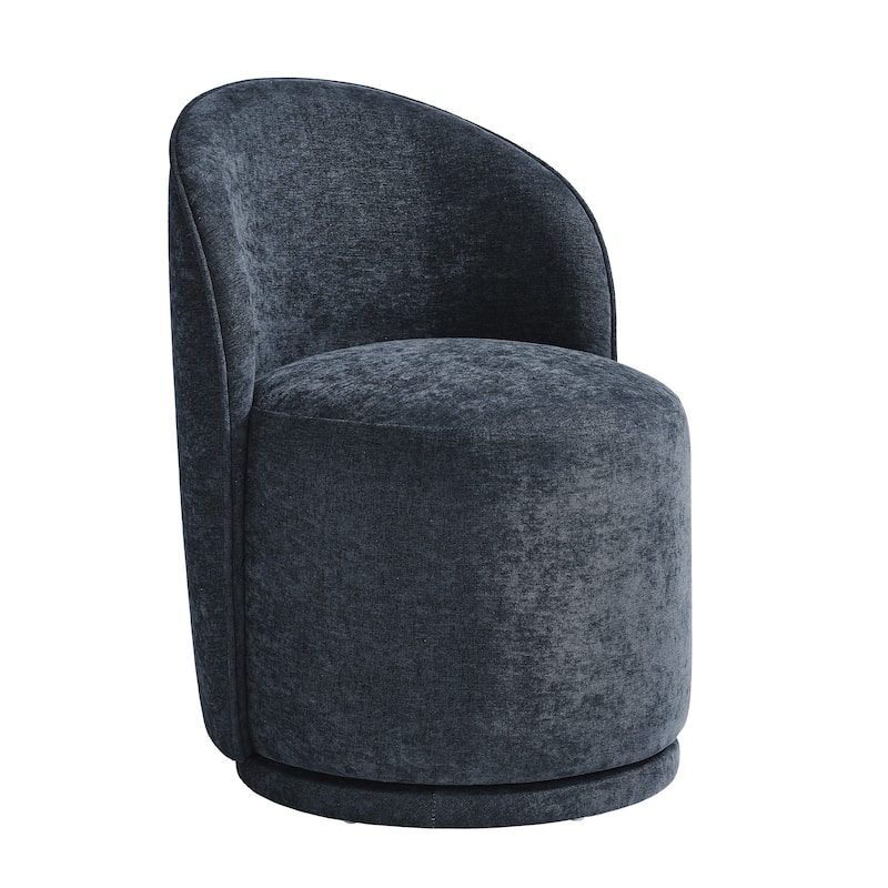 23" W Upholstered Swivel Side Chair for Dining Room, Balcony, Parlour