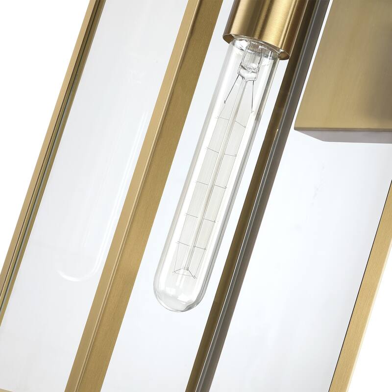 Freemont Outdoor Stainless Steel Wall Sconce Light - 16"H x 6"W x 7"E