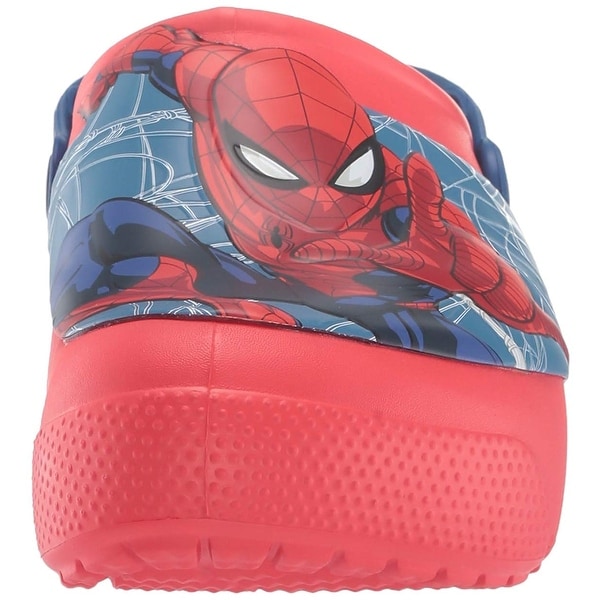 crocs spiderman lights