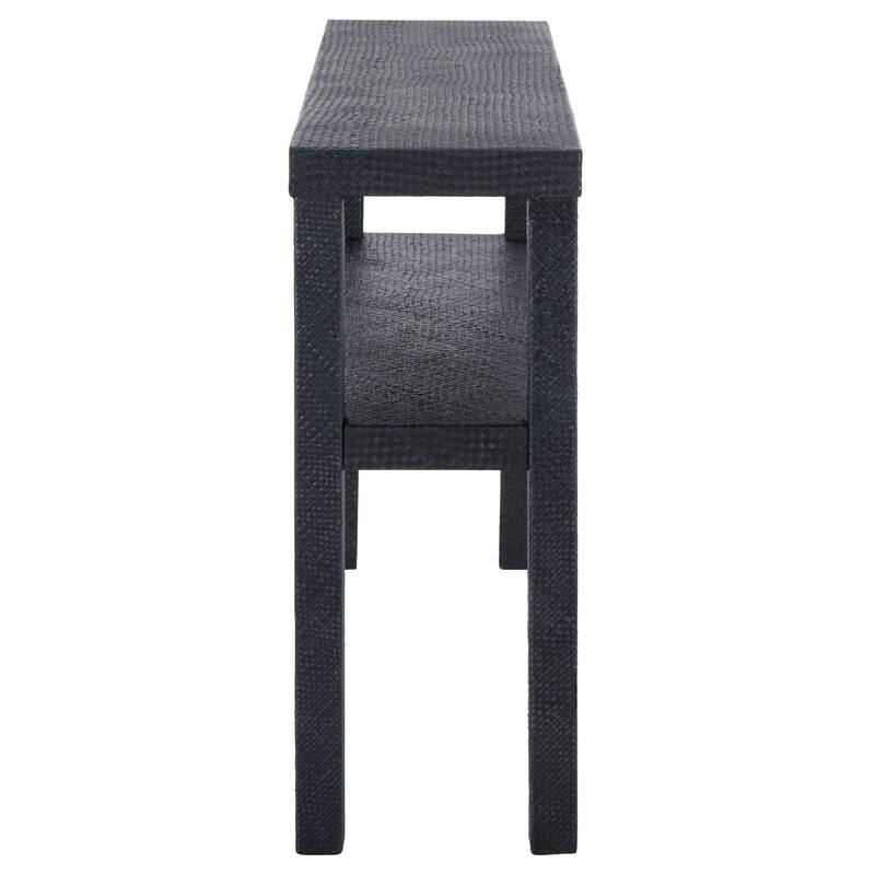 SAFAVIEH Apis Raffia 2-Shelf Console Table - 42"W x 12"D x 31"H