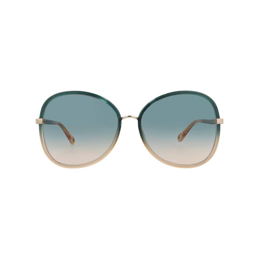 Chloé Round-Frame Injection Sunglasses