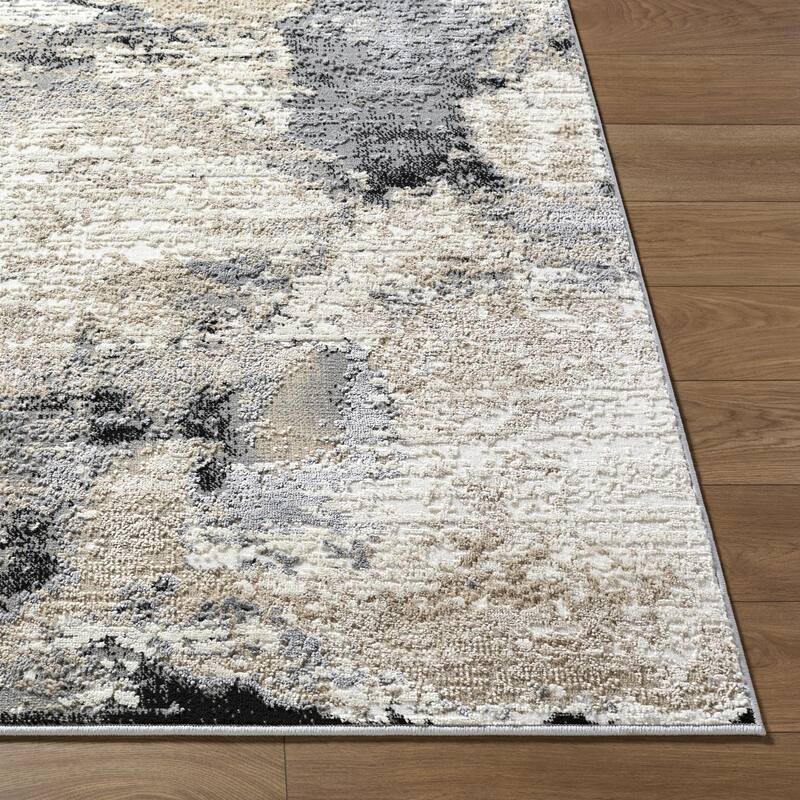Livabliss Siyah Modern & Contemporary Area Rug