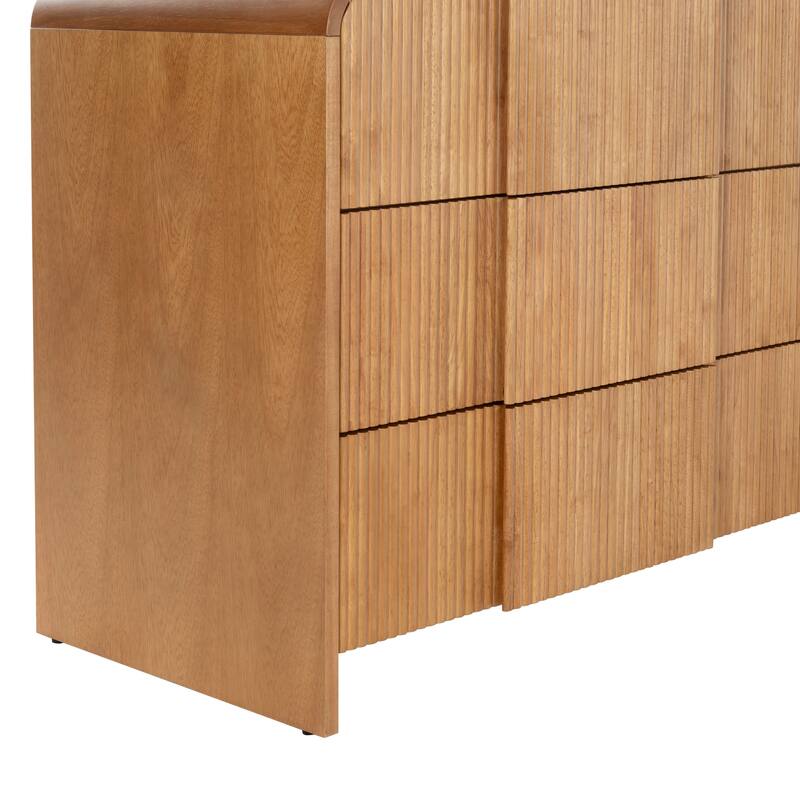 SAFAVIEH Couture Vitale Reeded Wood Dresser