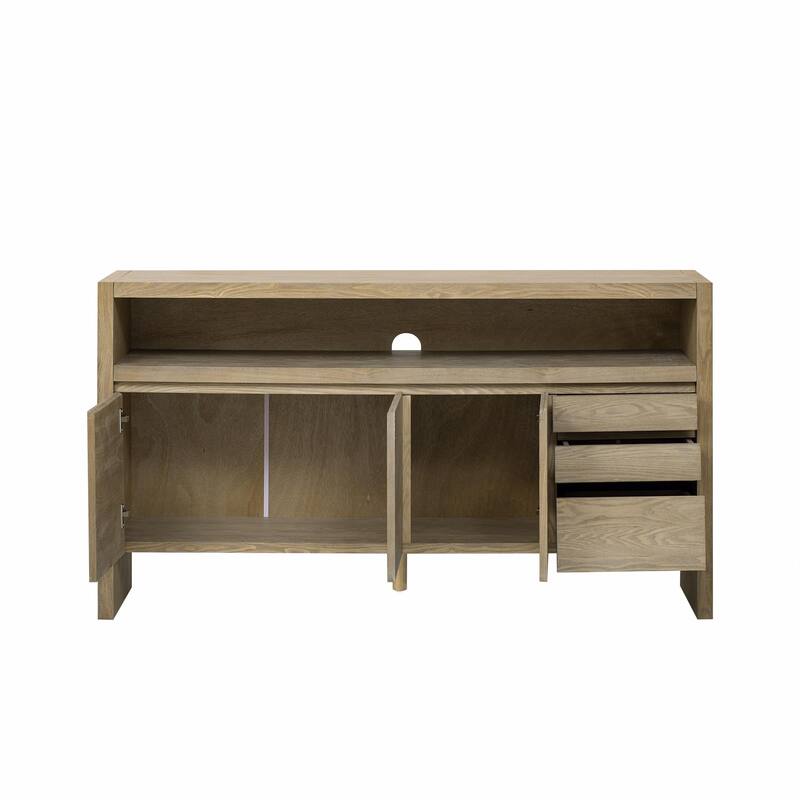 60" 3-Door Sideboard with 3 Drawers