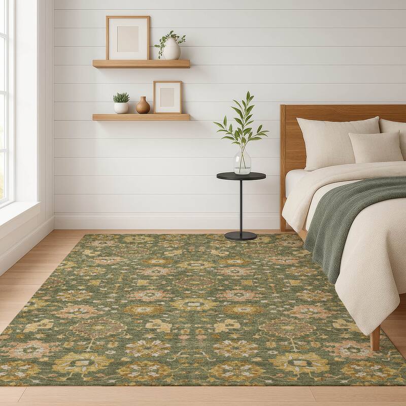 Machine Washable Indoor/ Outdoor Global Durango Chantille Rug