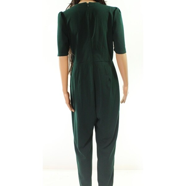 emerald green formal jumpsuit