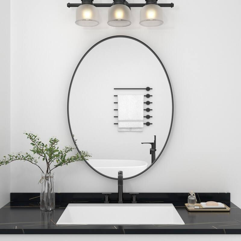 Modern Wall Mirrors Bedroom Mirrors Vanity Mirror with Iron Framed(1 Piece）