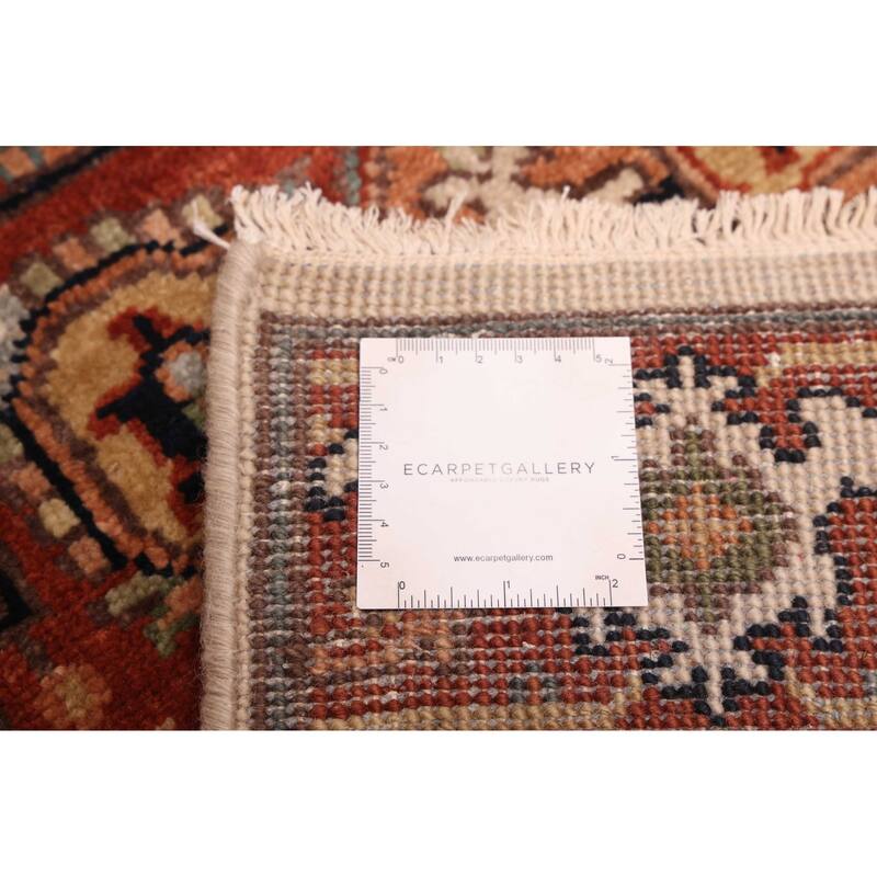 ECARPETGALLERY Hand-knotted Jules Sultane Ivory Wool Rug - 2'6 x 7'11