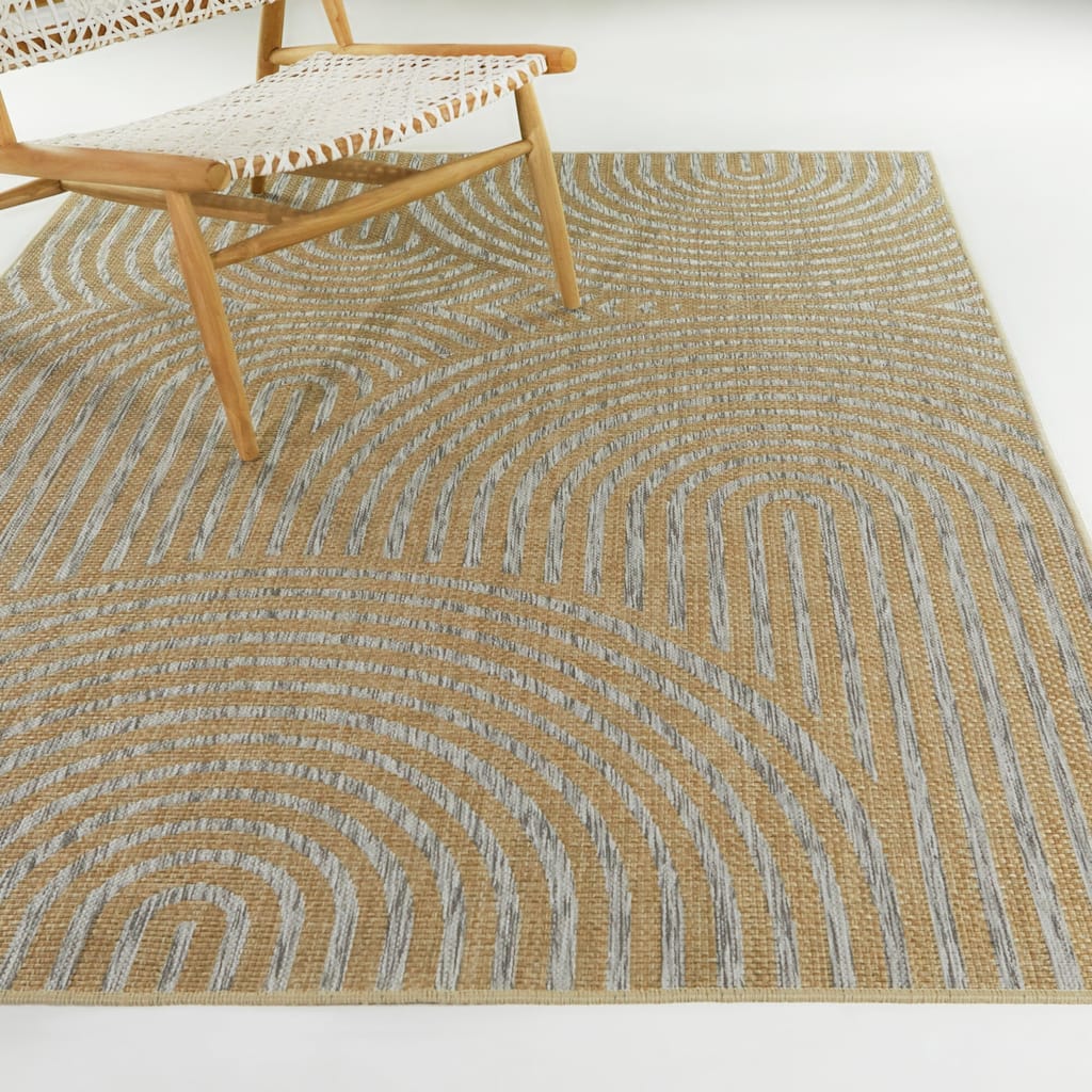 Ames Modern Flatweave Area Rug