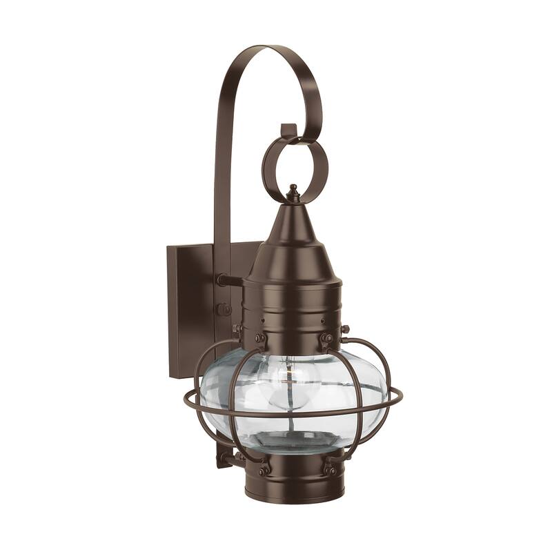 Classic Onion 16'' High 1-Light Outdoor Sconce - Bronze - 16 inch Tall - Bronze