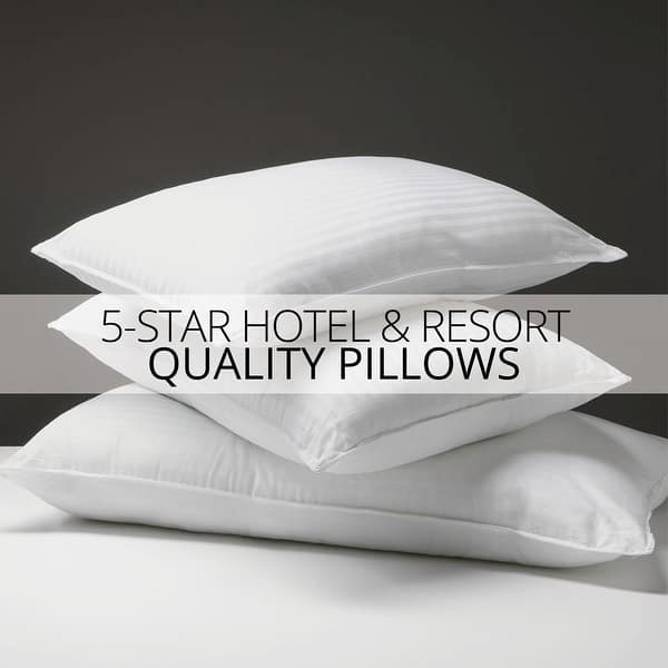 Sobel Westex Hotel Dolce Notte 2 Medium Bed Pillow Single Pack White