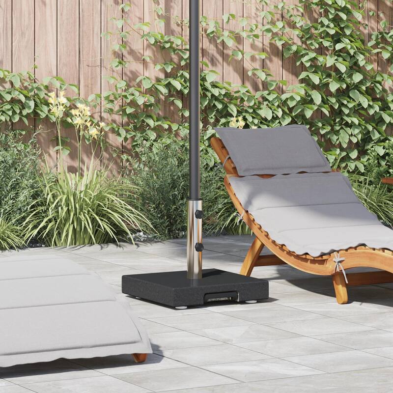 Outdoor Umbrella Base for Summer - Black - square