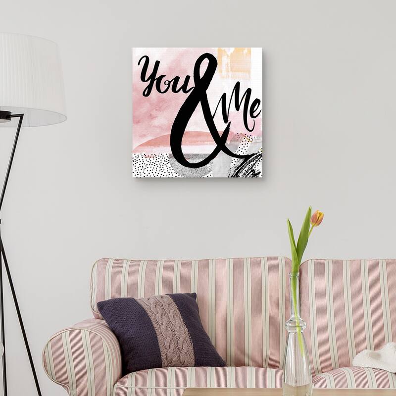You Me by Nikki Chu Canvas Art Print
