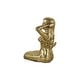 Ceili Golden Cast Iron Mermaid Statue - On Sale - Bed Bath & Beyond ...